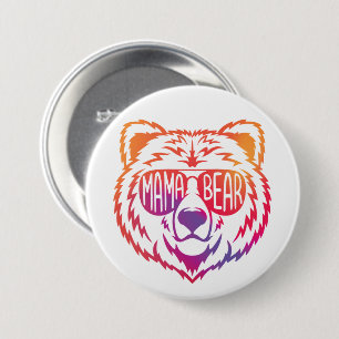 Badge Rond 7,6 Cm Mama Bear
