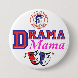 Badge Rond 7,6 Cm Maman de drame de WW