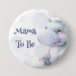 Badge Rond 7,6 Cm Maman doit être Baby shower