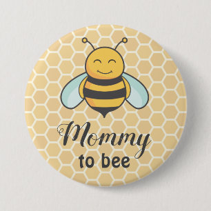 Badge Rond 7,6 Cm Maman pour être nouvelle maman Mère Abee Baby sh
