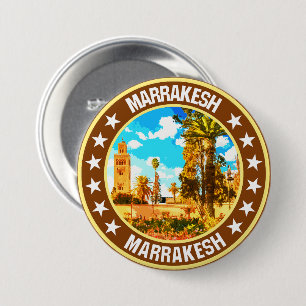 Badge Rond 7,6 Cm Marrakech