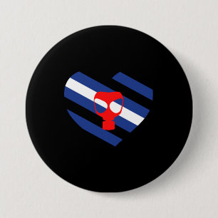Badge Rond 7,6 Cm Masque Fierté