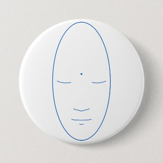 Badge Rond 7,6 Cm Méditation