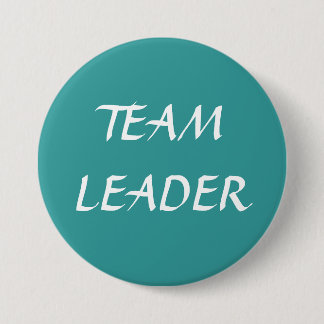 Badge Rond 7,6 Cm MENEUR D'ÉQUIPE - boutons