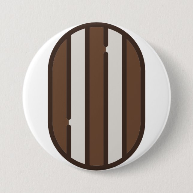 Badge Rond 7,6 Cm menthe poivrée (Devant)