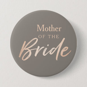 Badge Rond 7,6 Cm Mère de la répétition de mariage de jeune mari
