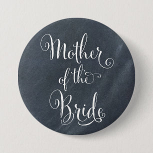 Badge Rond 7,6 Cm Mère de tableau du bouton de jeune mariée