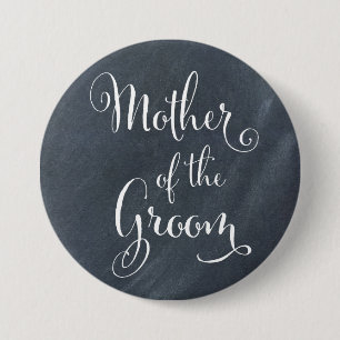 Badge Rond 7,6 Cm Mère de tableau du bouton de marié