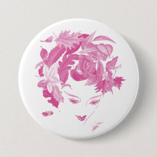 Badge Rond 7,6 Cm Mère Nature