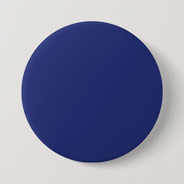 Badge Rond 7,6 Cm Midnight Dark Blue Arrière - plan de marine person (Devant)