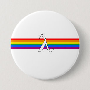 Badge Rond 7,6 Cm Militantisme Gay Pride