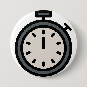 Badge Rond 7,6 Cm minuteur