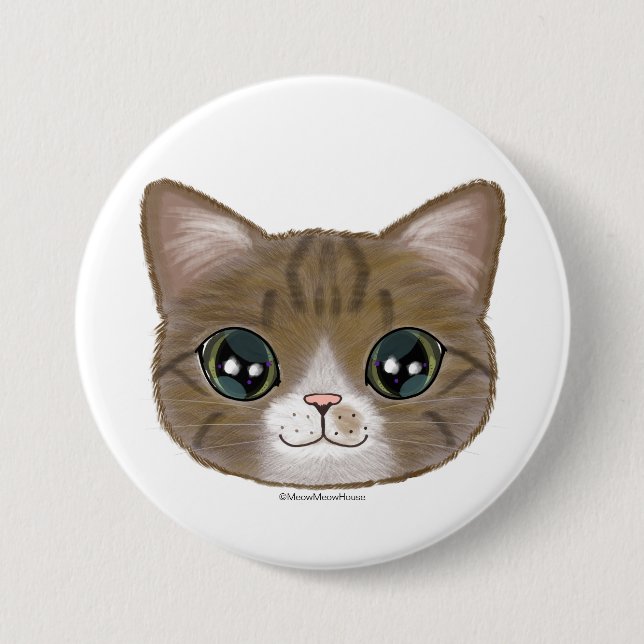 Badge Rond 7,6 Cm Miyu (Devant)