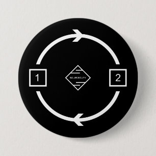 Badge Rond 7,6 Cm Modèle_Boucle