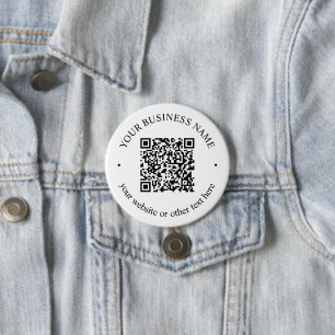 Badge Rond 7,6 Cm Modèle de couleur unie de blanc pur