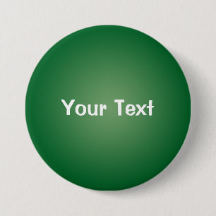 Badge Rond 7,6 Cm Modèle du bouton de texte personnalisé vert 3 pouc