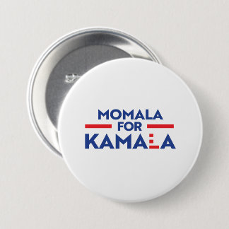 BADGE ROND 7,6 CM MOMALA POUR KAMALA