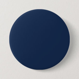 Badge Rond 7,6 Cm Monaco bleu tendance Couleur bleu foncé bleu Custo