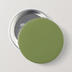 Badge Rond 7,6 Cm Moss Green 8A9A5B Couleur - Avec option pour ajout