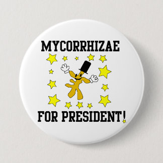 Badge Rond 7,6 Cm Mycorrhizae pour Prez