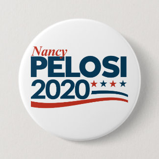 Badge Rond 7,6 Cm Nancy Pelosi, Présidente