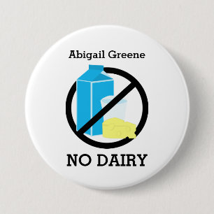 Badge Rond 7,6 Cm Ne noircissez aucun enfant d'alerte d'allergie de