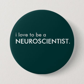 Badge Rond 7,6 Cm neuroscientist