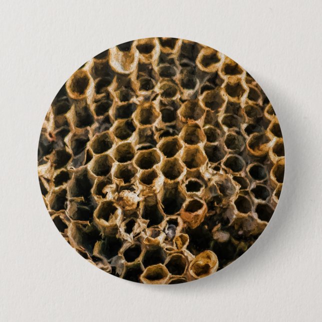 Badge Rond 7,6 Cm Nid vide (Devant)