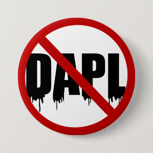 Badge Rond 7,6 Cm #NoDAPL