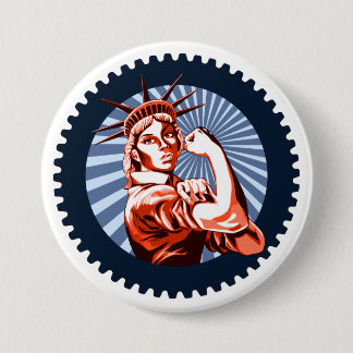 Badge Rond 7,6 Cm Nous Pouvons Le Faire Ensemble