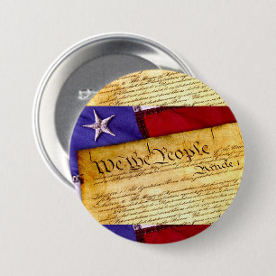Badge Rond 7,6 Cm Nous sommes la Constitution populaire des États-U