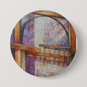 Badge Rond 7,6 Cm Nous sommes tous des papillons volant autour de la