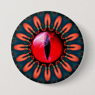 Badge Rond 7,6 Cm Oeil de dragon