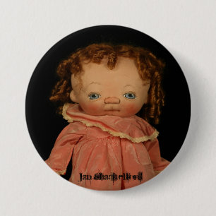 Badge Rond 7,6 Cm Oie de mère de bouton de bébé de janv. Shackelf