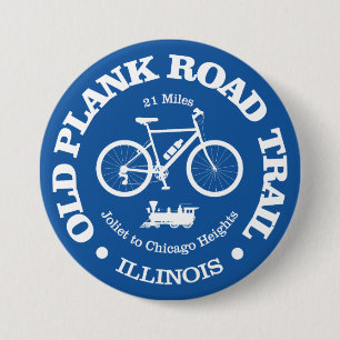 Badge Rond 7,6 Cm Old Plank Road Trail (vélo)