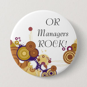Badge Rond 7,6 Cm OU directeur 5