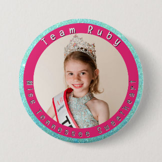 Badge Rond 7,6 Cm Pageant Button