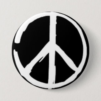 Badge Rond 7,6 Cm paix