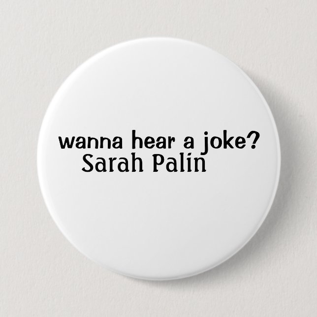 Badge Rond 7,6 Cm palin de Sarah (Devant)