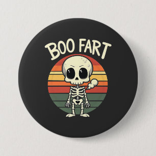 Badge Rond 7,6 Cm Panier Funny Éffrayant Pastel Ghost Goth Retro