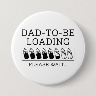 Badge Rond 7,6 Cm Papa Doit Charger