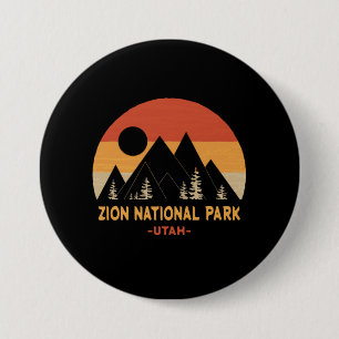 Badge Rond 7,6 Cm Parc national de Zion