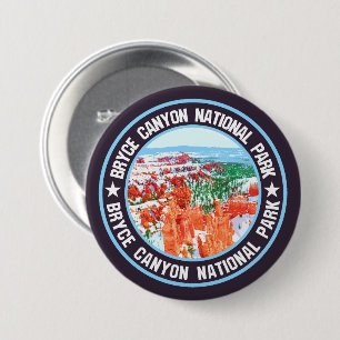 Badge Rond 7,6 Cm Parc national du Bryce Canyon
