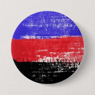 Badge Rond 7,6 Cm Peinture à fierté polyamorale