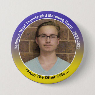 Badge Rond 7,6 Cm Percussion Joshua 10