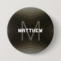Personalizable button Brown - HAMbyWG