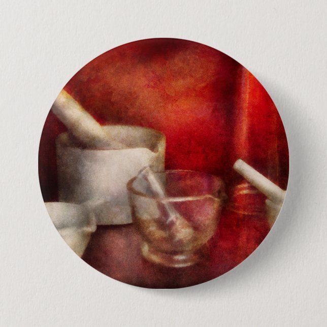 Badge Rond 7,6 Cm Pharmacie - pilon - variété sans fin (Devant)