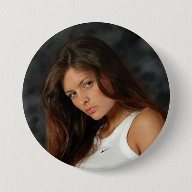 BADGE ROND 7,6 CM PHOTO BUTTON LARGE  (Devant)