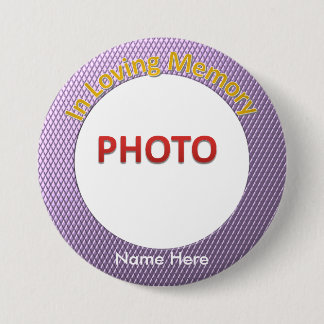 Badge Rond 7,6 Cm Photo commémorative personnalisée