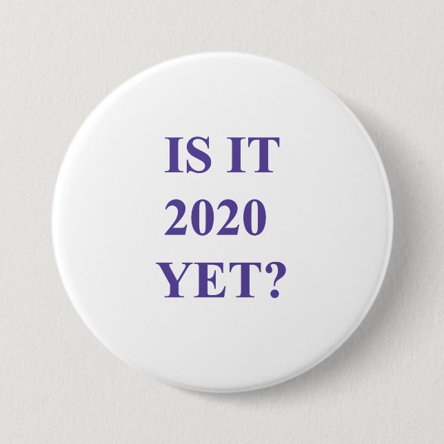 Badge Rond 7,6 Cm Pin 2020 (Devant)
